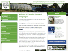 Tablet Screenshot of campingtuinderijwelgelegen.nl